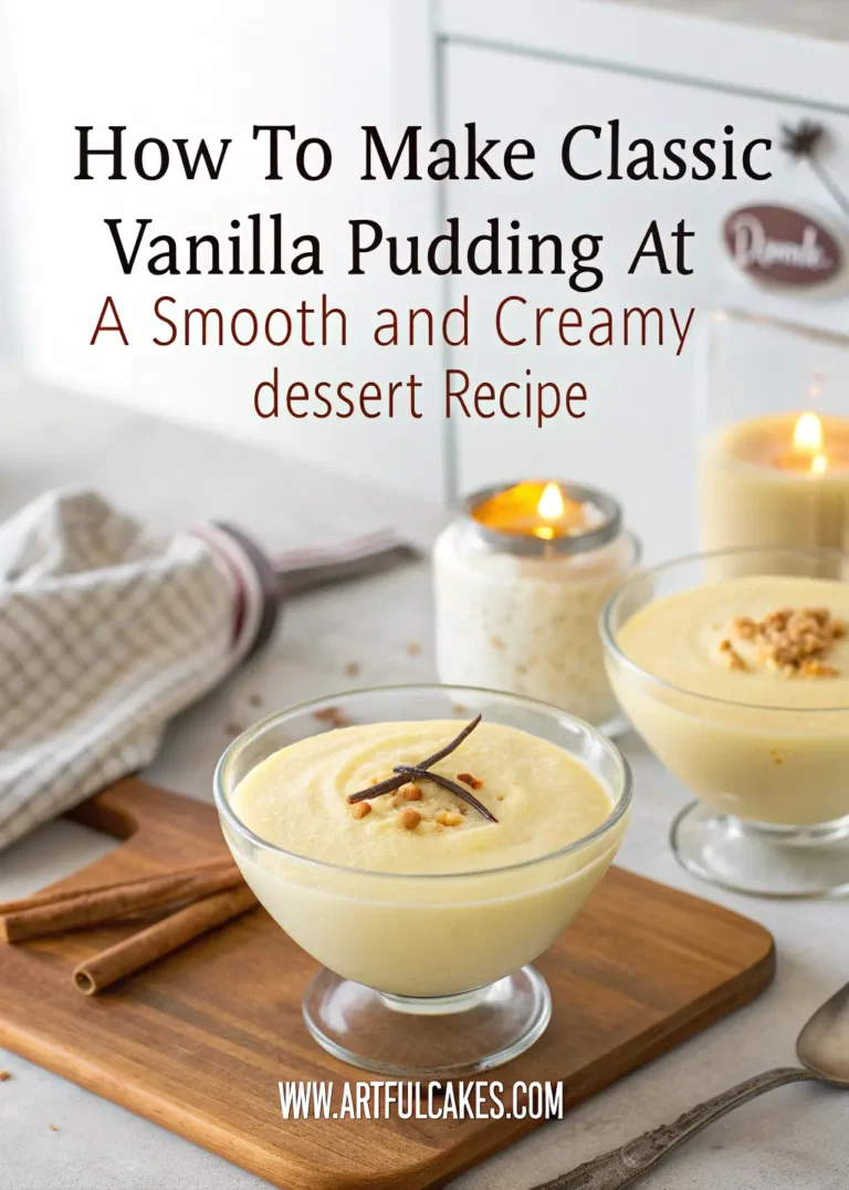 Vanilla Pudding