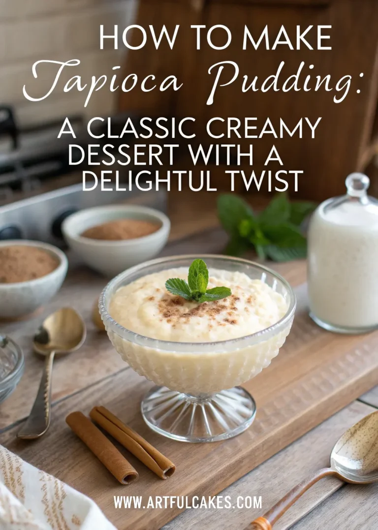 Tapioca Pudding