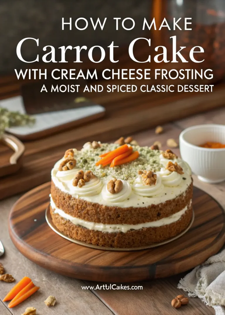 Cake with Cream Cheese Frosting