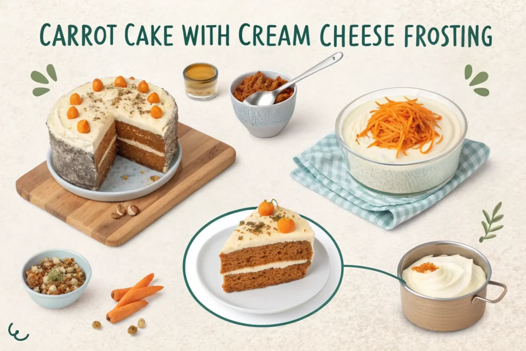Cake with Cream Cheese Frosting