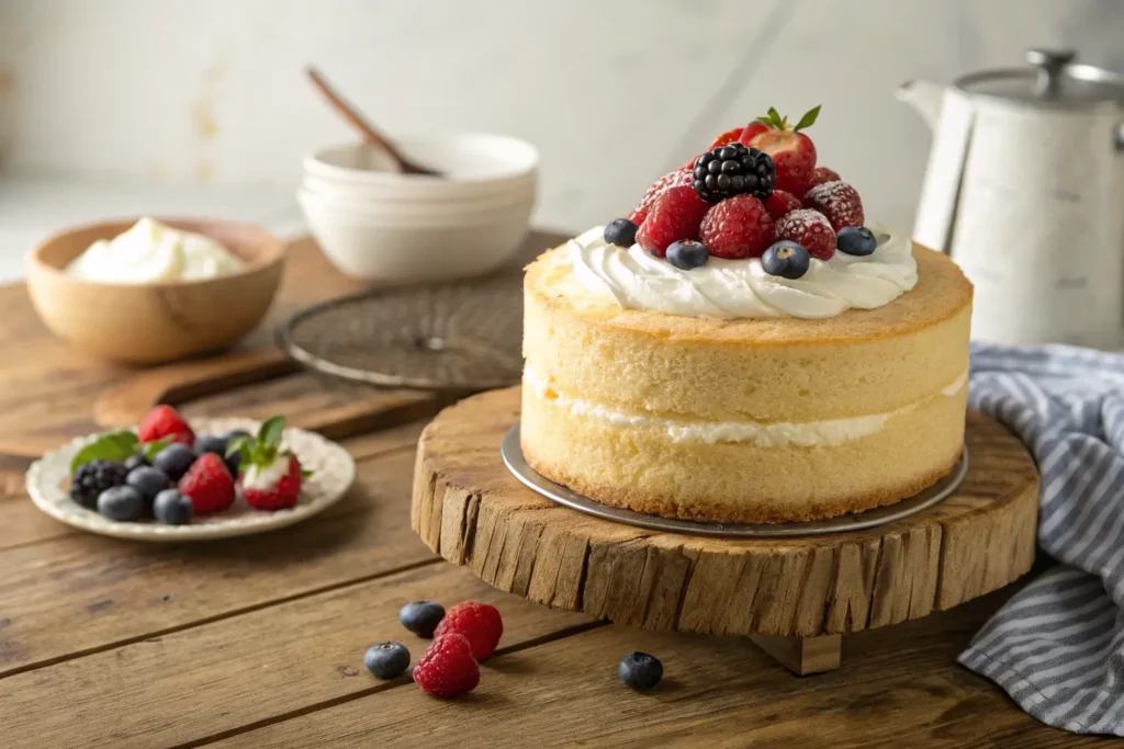 Vanilla Sponge Cake