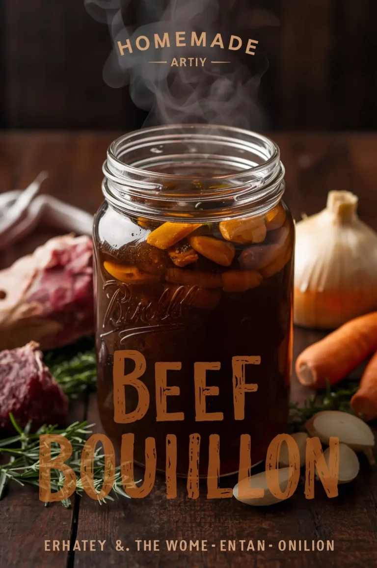 Homemade Beef Bouillon