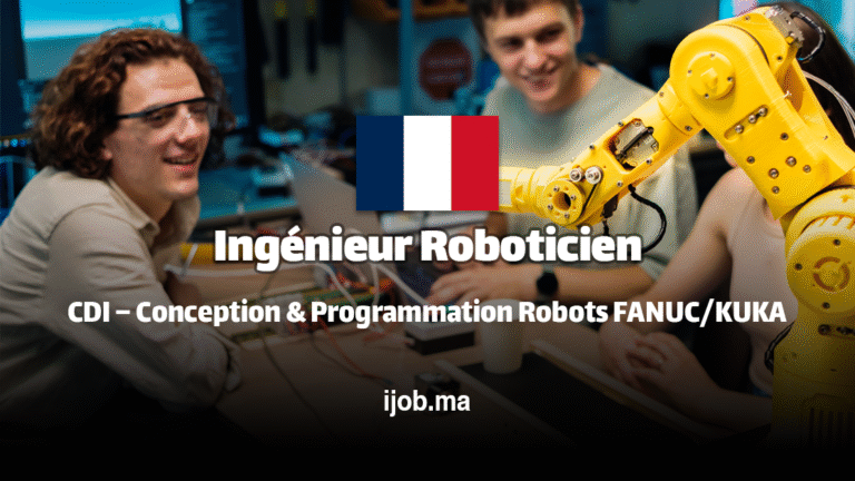 مهندس روبوتات (ذكر/أنثى) – شركة Expectra في بوردو (جيروند) !