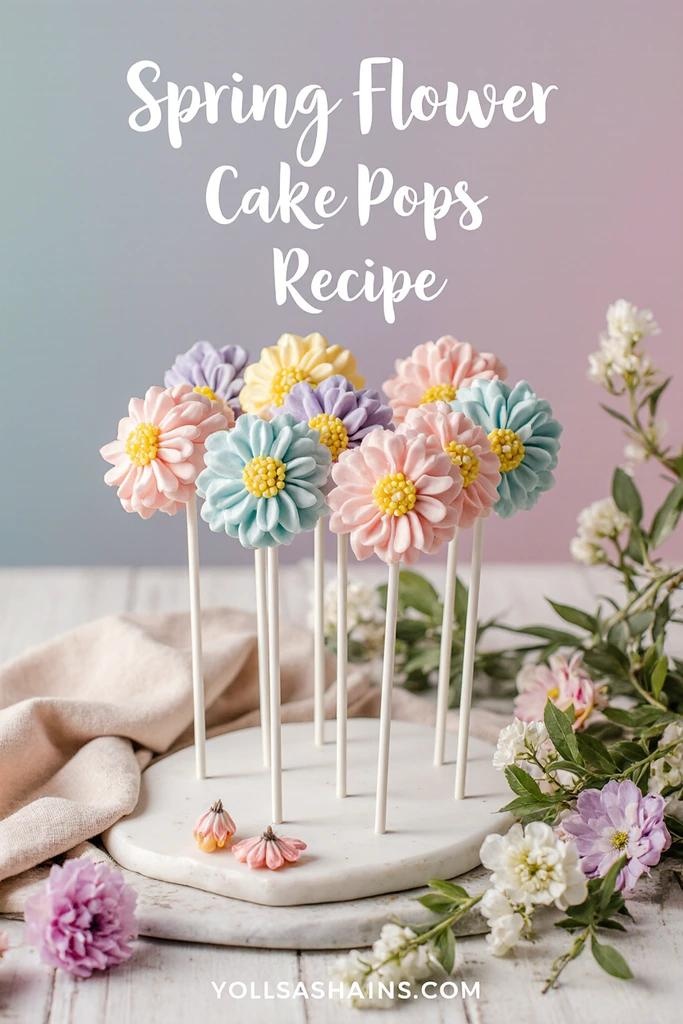 Flower Cake Pops
