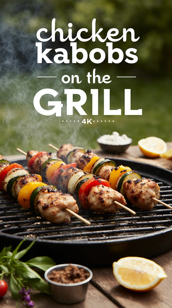 Chicken Kabobs on the Grill