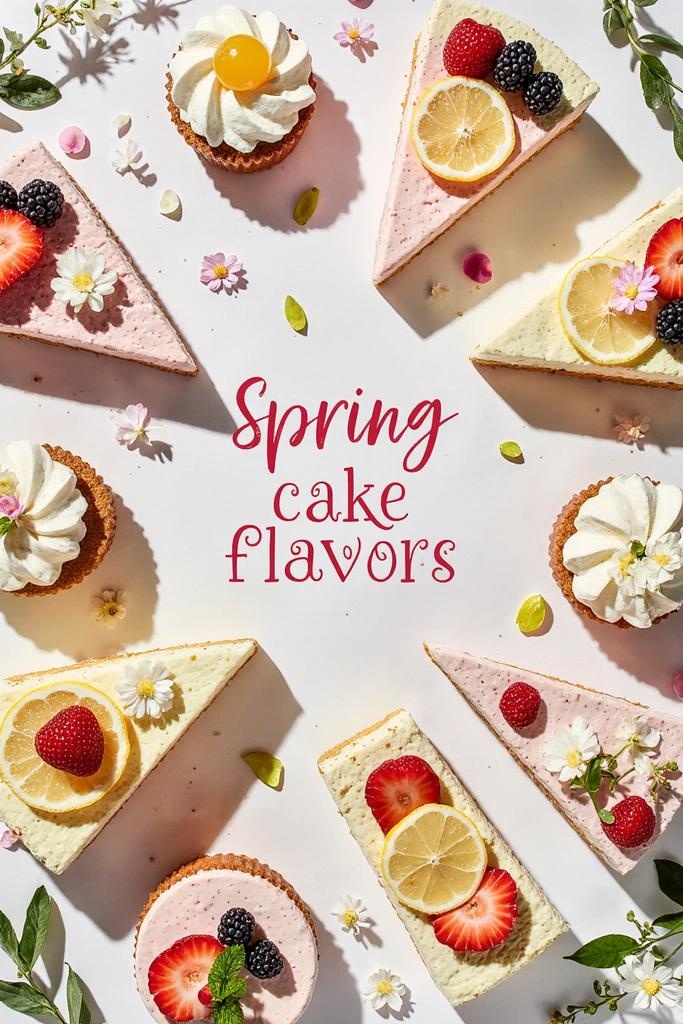 Spring Cake Flavors