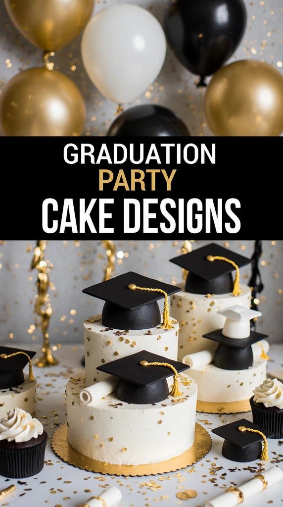 Graduation Party Cake Designs