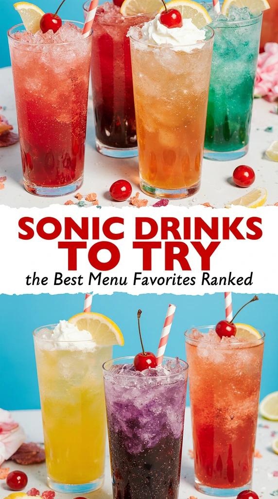 Sonic Drinks