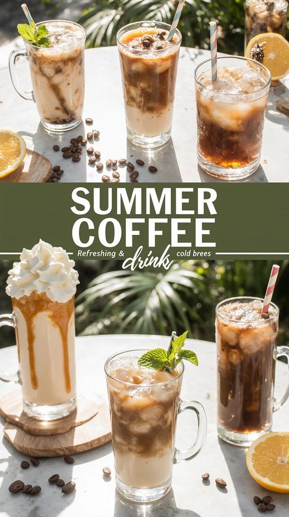 Summer Coffee Drinks